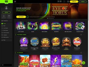 888 Casino website