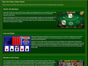Classic Casino games
