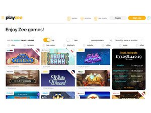 Playzee Casino games