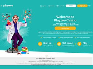 Playzee Casino website
