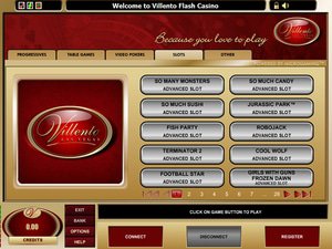 Villento Casino games