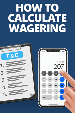 calculate wagering before redeeming promotions