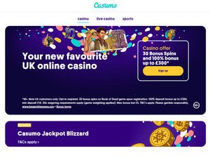 Casumo Casino website