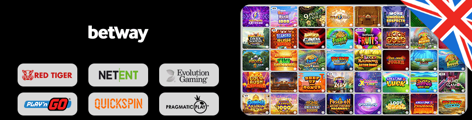 betway casino games and software