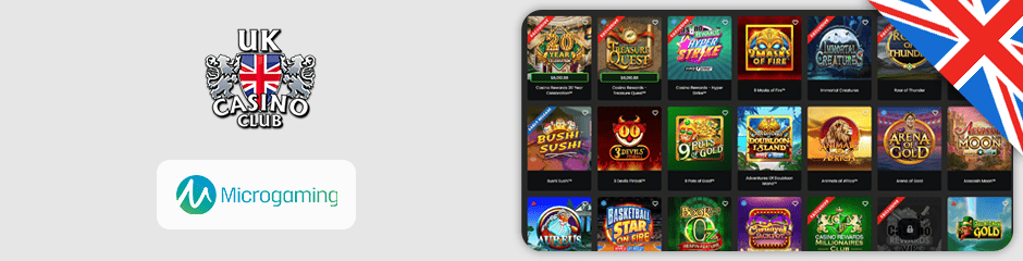 uk club casino games and software