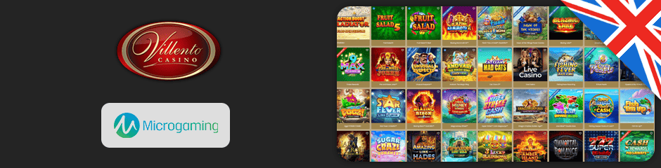 villento casino games and software