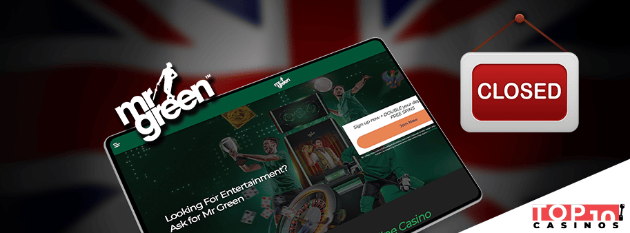 mr green casino exit the uk market