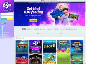 PlayOJO website