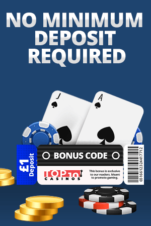 No Minimum Deposit Required